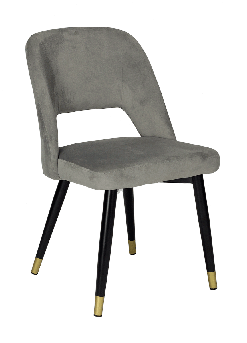 Silla de comedor Zaima Gris