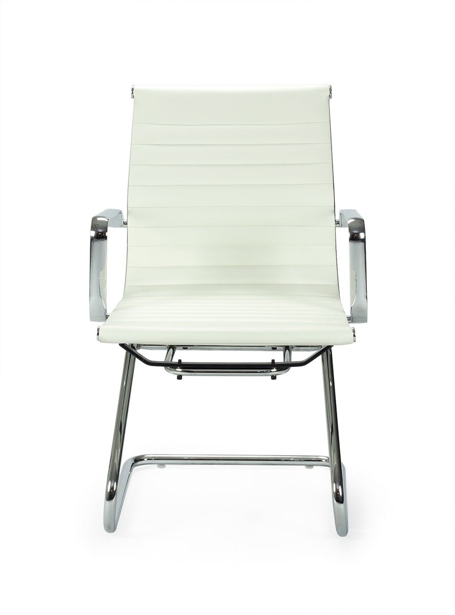 Silla tapizada River Confidente
#color_Blanco