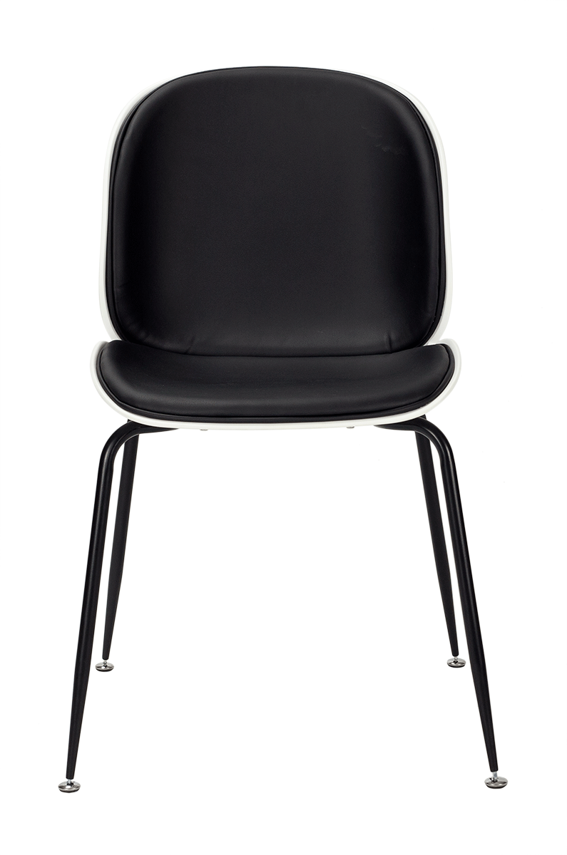 Silla diseño Beet imitacion piel Negro - Comprar Silla diseño cuero