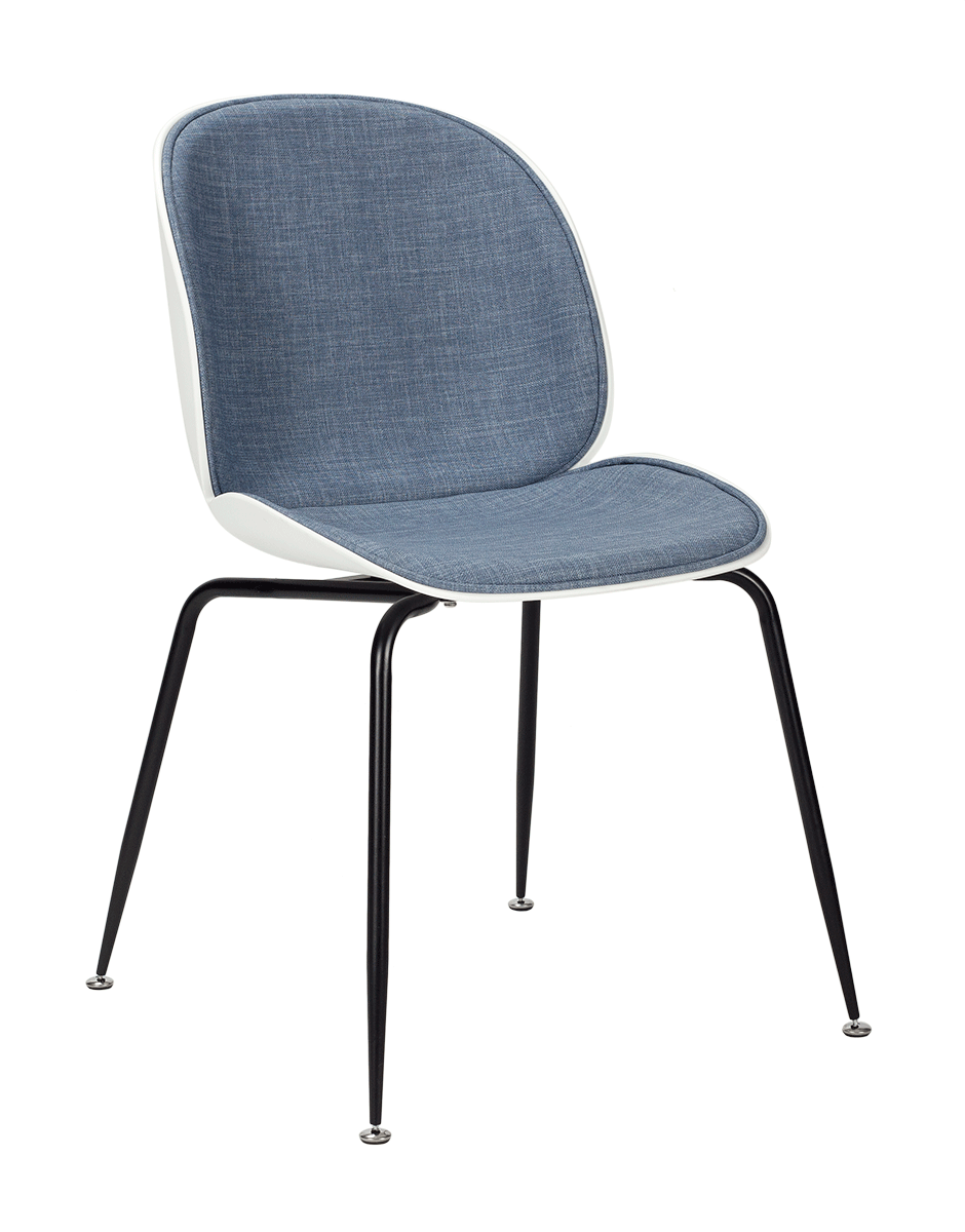 Silla tapizada de diseño Beet 
