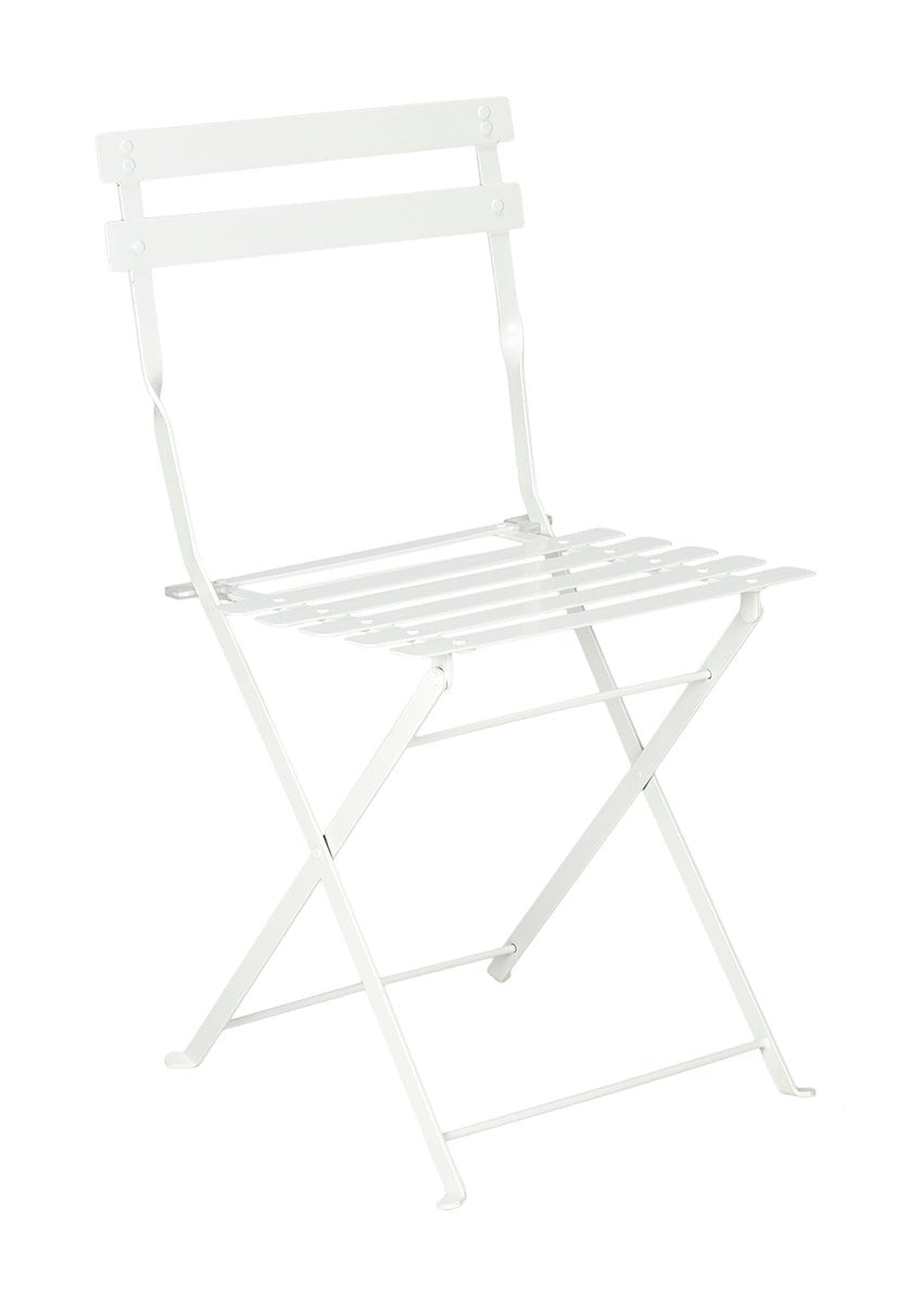 Silla E.  Bistro plegable
#color_Blanco