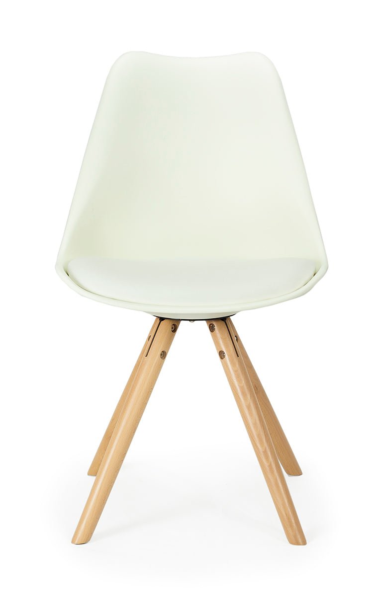 Silla nórdica Kassia - Comprar silla de diseño
#color_Blanco
