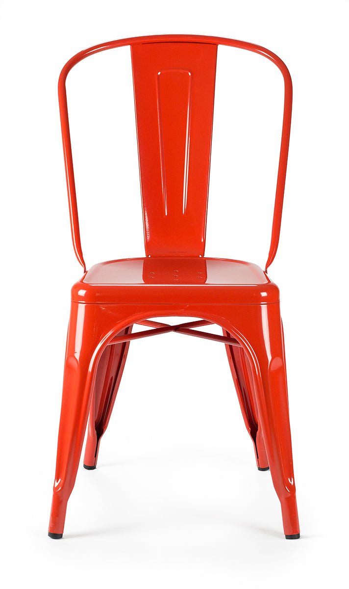 Silla vintage industrial Tolux Industrial Colores - Vintahome
#color_Rojo