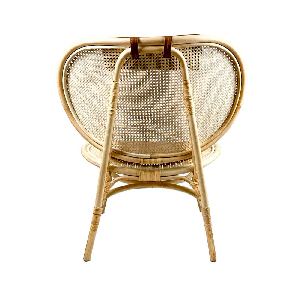 Sillón de bamboo y rattan natural Kenia - Vintahome