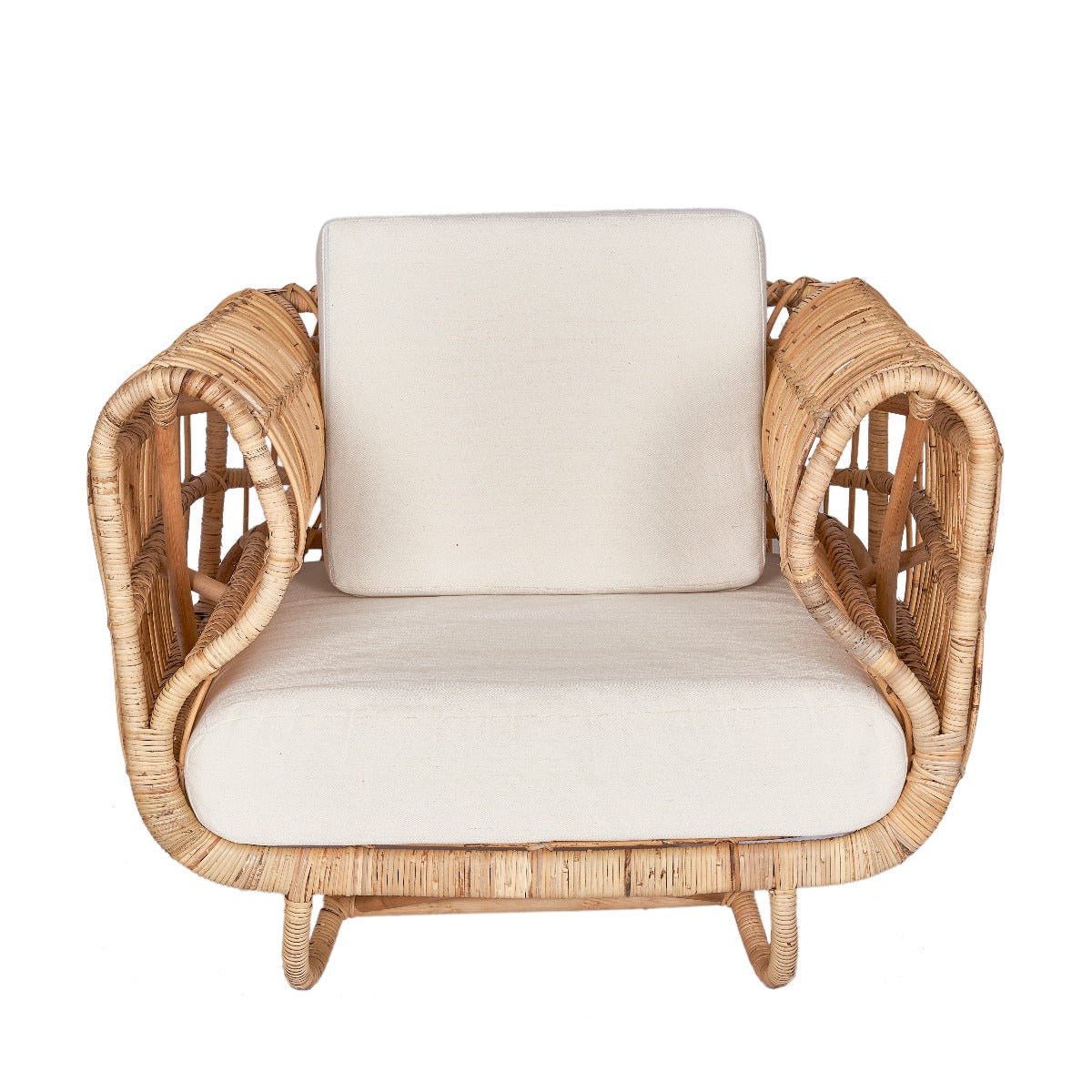 Sillón ratán natural Bali - Vintahome