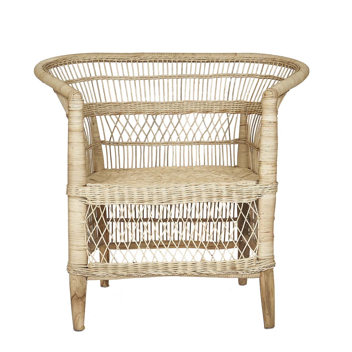 Sillón ratán natural Thai - Vintahome