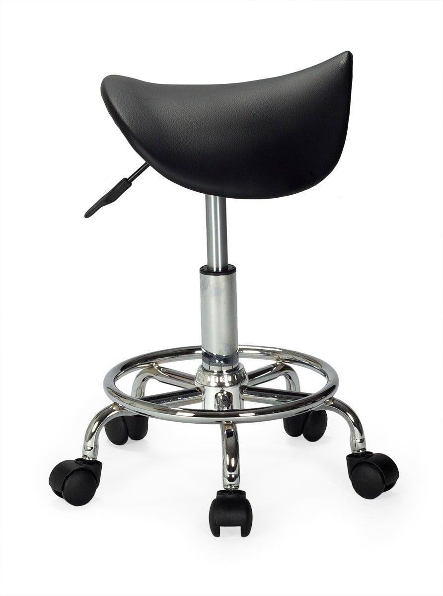 Taburete bajo con ruedas Verin - Vintahome
#color_Negro