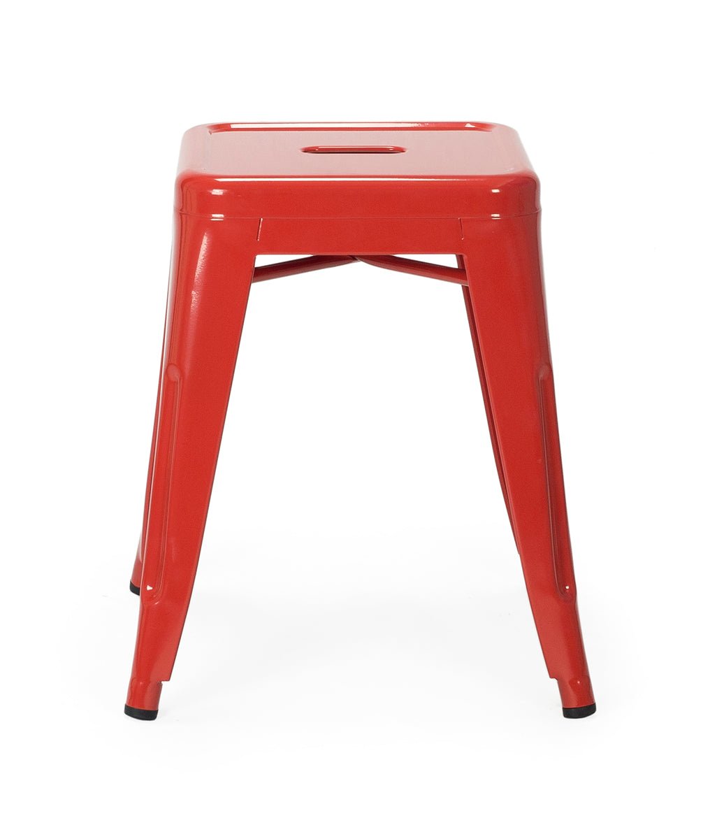 Taburete bajo Tolux altura 45 cm - Vintahome
#color_Rojo