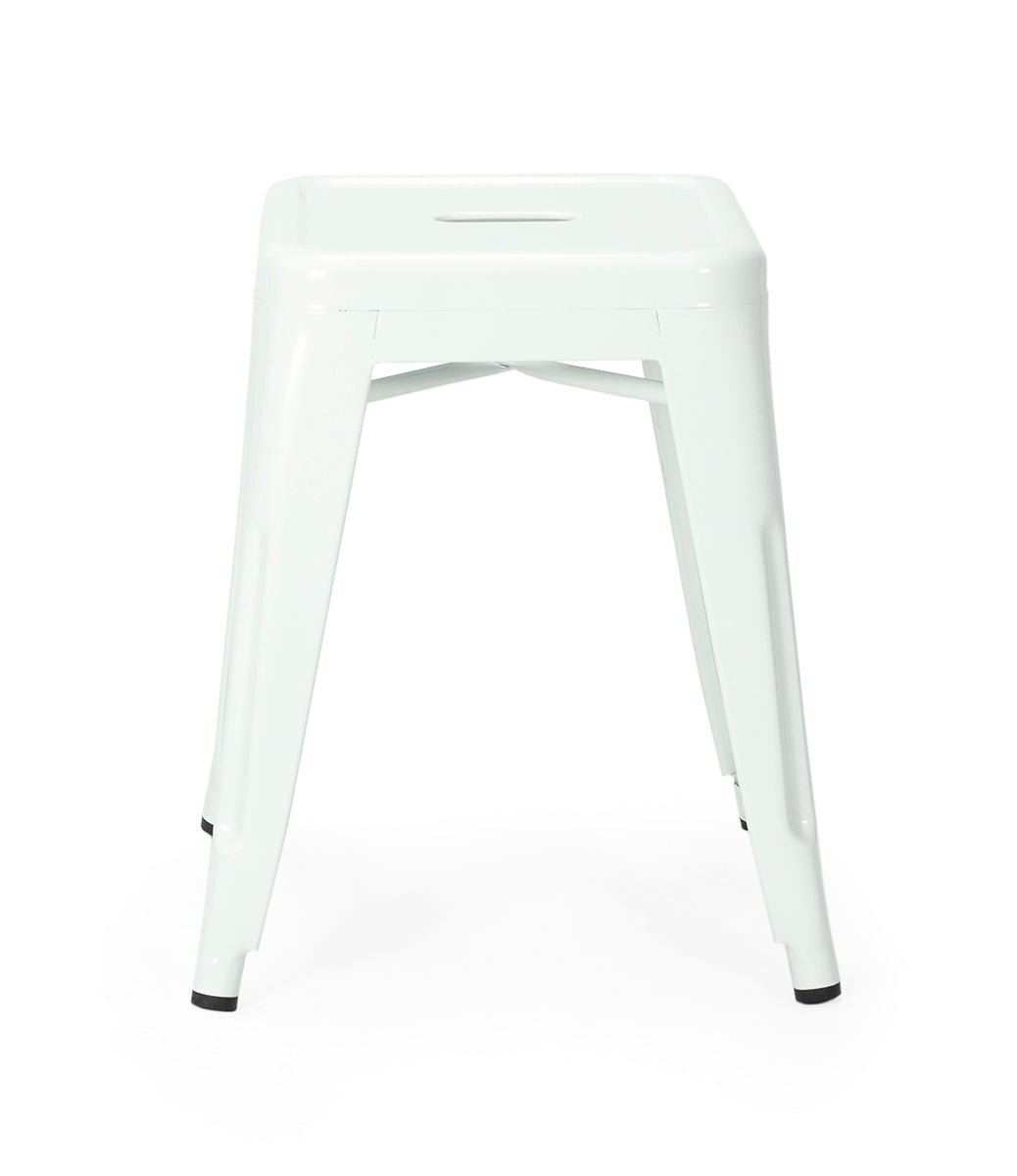 Taburete bajo Tolux altura 45 cm - Vintahome
#color_Blanco