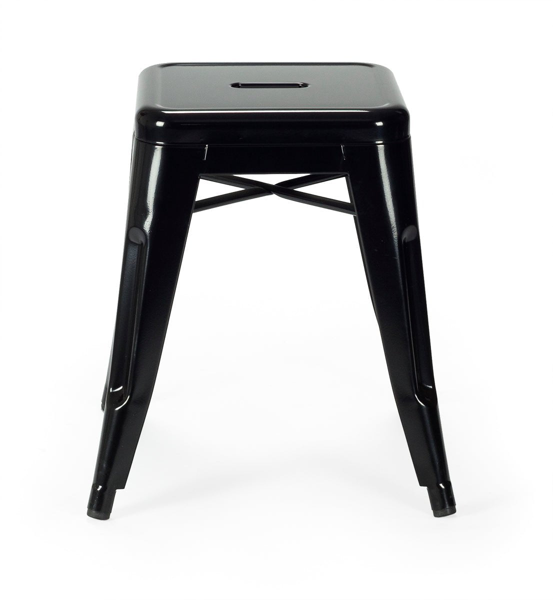 Taburete bajo Tolux altura 45 cm - Vintahome
#color_Negro
