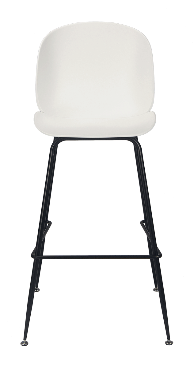 Tabouret de bar design betterave 75 cm