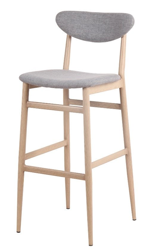 Taburete de bar nórdico Laira - Vintahome