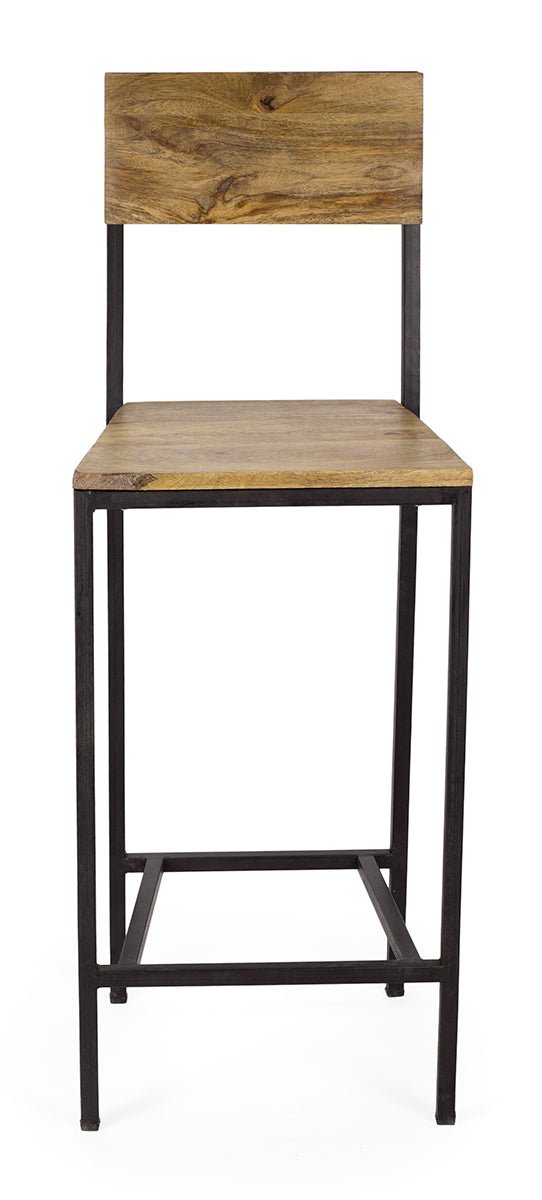 Tabouret de Bar Noir Lixton Vintage