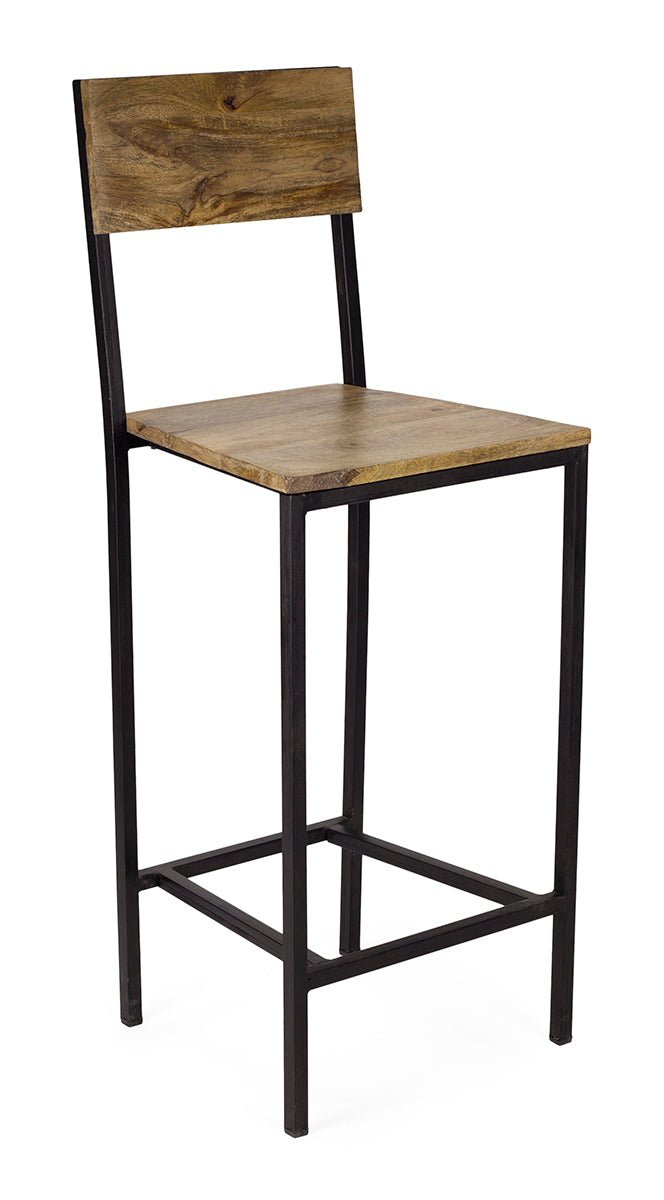 Tabouret de Bar Noir Lixton Vintage